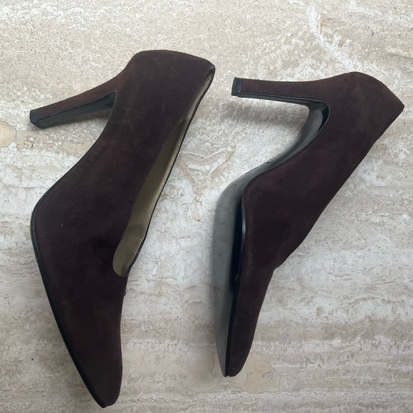 YSL Brown Heels 7 - Picture 2 of 10
